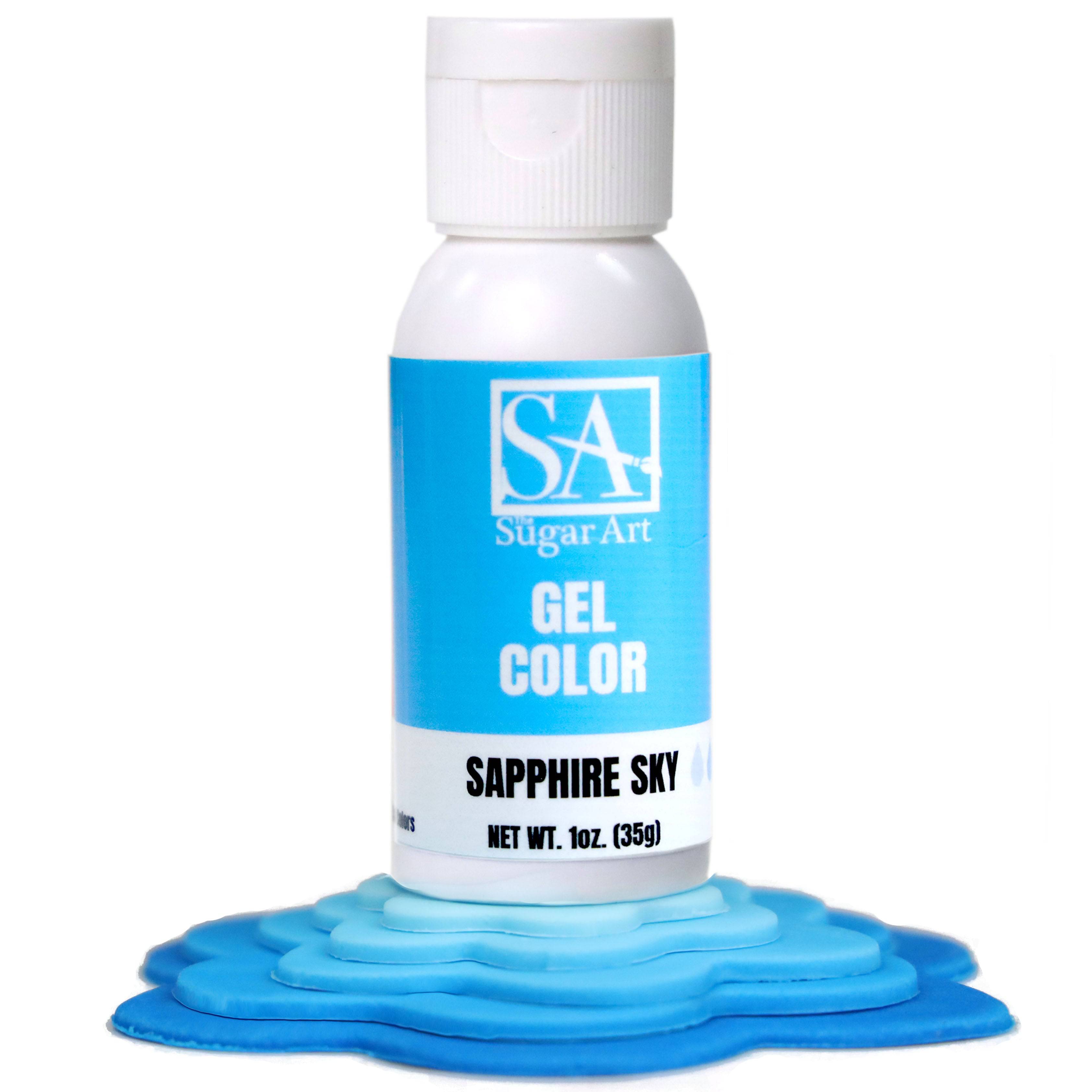 Sky Blue Liquid Gel Food Color Extract 