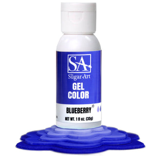 Blueberry (Navy) Gel Food Color - Gel Food Coloring - navy-blue-gel-food-color - blue food coloring, cobalt blue food color, food color for cakes, food color for fondant, food coloring for buttercream, food coloring for icing, gel food coloring, intense food colors, intense gel food coloring, intense gel food colors - The Sugar Art