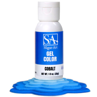 Cobalt Blue Gel Food Color - Gel Food Coloring - cobalt-gel-color - best food color set, best food coloring set, blue food coloring, food color for cakes, food color for fondant, food coloring for buttercream, food coloring for icing, gel food coloring, intense food colors, intense gel food coloring, intense gel food colors - The Sugar Art