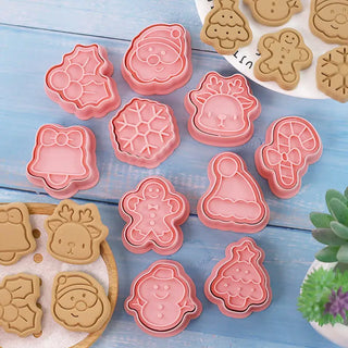 10 Christmas Cookie Cutters -  - 10-christmas-cookie-cutters - accessories - The Sugar Art