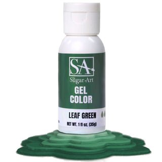 Leaf Green Gel Food Color - Gel Food Coloring - forest-green-gel-food-color - food color for cakes, food color for cookies, food color for fondant, food coloring for buttercream, food coloring for icing, forest green color for cookies, forest green color for icing, forest green gel food color, gel food coloring, intense food colors, intense gel food coloring, intense gel food colors - The Sugar Art