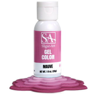 Mauve Gel Food Color - Gel Food Coloring - mauve-gel-food-color - food color for cakes, food color for fondant, food coloring for buttercream, food coloring for icing, gel food coloring, intense food colors, intense gel food coloring, intense gel food colors, mauve gel food color - The Sugar Art