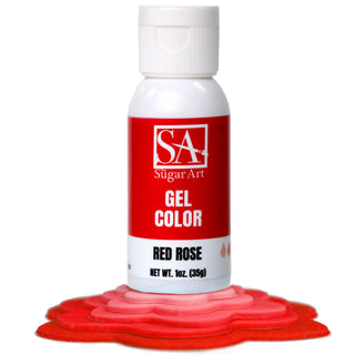 Red Gel Food Color - Gel Food Coloring - red-gel-food-color - food color for cakes, food color for fondant, food coloring for buttercream, food coloring for icing, gel food coloring, intense food colors, intense gel food coloring, intense gel food colors, red gel food color - The Sugar Art