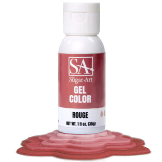 Rouge Gel Food Color - Gel Food Coloring - rouge-red-gel-food-color - food color for cakes, food color for cookies, food color for fondant, food coloring for buttercream, food coloring for icing, gel food coloring, intense food colors, intense gel food coloring, intense gel food colors, light red food color, rouge food color, rouge gel food color - The Sugar Art