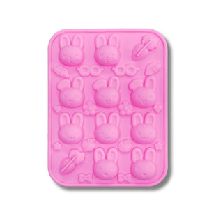 Funny Bunny Mold - Pink -  - funny-bunny-mold-pink - silicone - The Sugar Art