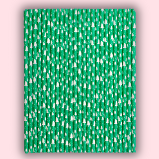 24 Christmas Tree Green Straws / Cake Pop Sticks -  - 24-christmas-tree-green-straws-cake-pop-sticks -  - The Sugar Art