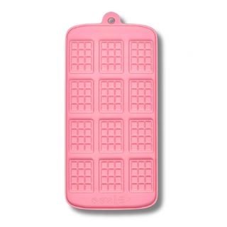 Mini Chocolate Bar Mold - Pink -  - mini-chocolate-bar-mold-pink - silicone - The Sugar Art