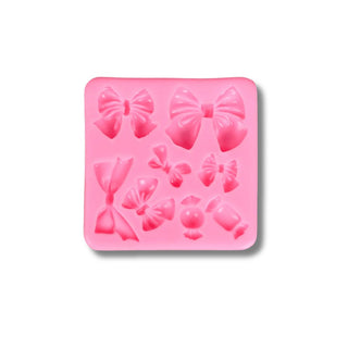 Small Bows Silicone Mold -  - small-bows-silicone-mold - silicone - The Sugar Art