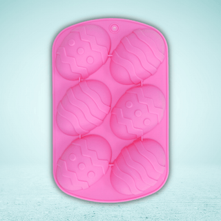 Fun Design Egg Silicone Mold - Pink -  - fun-design-egg-silicone-mold-pink - silicone - The Sugar Art