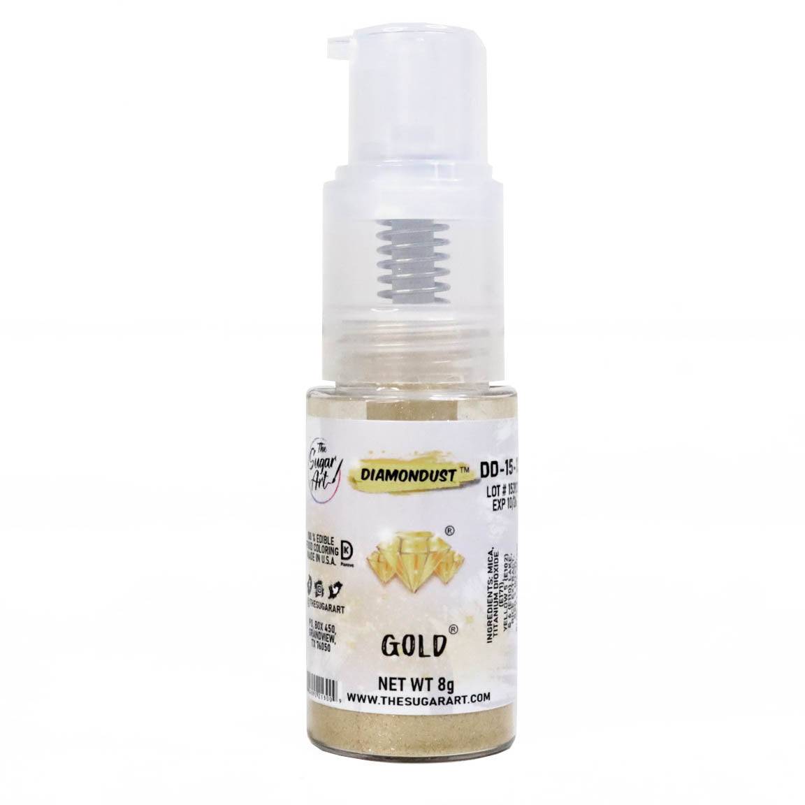 ▻ Purpurina comestible dorada oscura Edible Glitter 5 g - Rainbow Dust