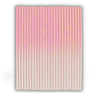 24 Pink Iridescent Straws / Cake Pop Stick -  - pink-iridescent-straws-cake-pop-stick -  - The Sugar Art