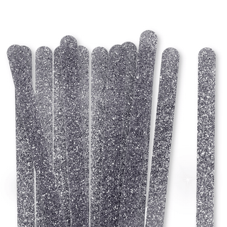 24 Chunky Silver Glitter Popsicle Sticks - Popsicle Stick - 24-chunky-silver-glitter-popsicle-sticks -  - The Sugar Art