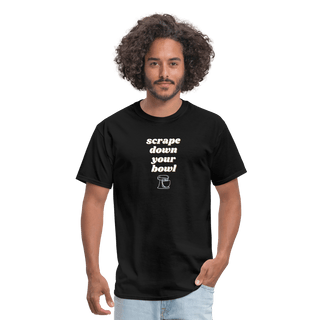 Scrape Down Your Bowl T-Shirt - Unisex Classic T-Shirt | Fruit of the Loom 3930 - scrape-down-your-bowl-t-shirt - Eco-Friendly Tees, SPOD, t-shirt, t-shirts, Women - The Sugar Art