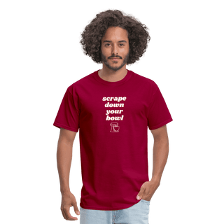 Scrape Down Your Bowl T-Shirt - Unisex Classic T-Shirt | Fruit of the Loom 3930 - scrape-down-your-bowl-t-shirt - Eco-Friendly Tees, SPOD, t-shirt, t-shirts, Women - The Sugar Art