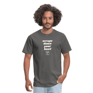 Scrape Down Your Bowl T-Shirt - Unisex Classic T-Shirt | Fruit of the Loom 3930 - scrape-down-your-bowl-t-shirt - Eco-Friendly Tees, SPOD, t-shirt, t-shirts, Women - The Sugar Art