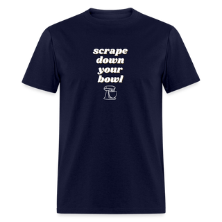 Scrape Down Your Bowl T-Shirt - Unisex Classic T-Shirt | Fruit of the Loom 3930 - scrape-down-your-bowl-t-shirt - Eco-Friendly Tees, SPOD, t-shirt, t-shirts, Women - The Sugar Art