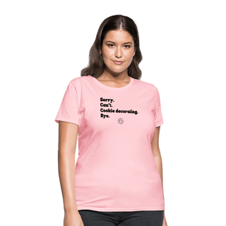 Cookie Decorating T-Shirt (Women's) - Women's T-Shirt | Fruit of the Loom L3930R - cookie-decorating-t-shirt-womens-2 - Eco-Friendly Tees, SPOD, t-shirt, t-shirts, Women - The Sugar Art