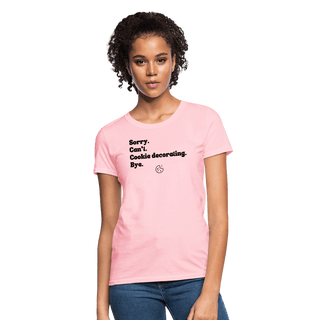 Cookie Decorating T-Shirt (Women's) - Women's T-Shirt | Fruit of the Loom L3930R - cookie-decorating-t-shirt-womens-2 - Eco-Friendly Tees, SPOD, t-shirt, t-shirts, Women - The Sugar Art