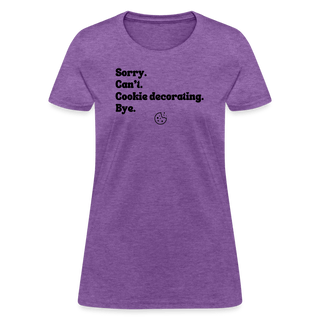 Cookie Decorating T-Shirt (Women's) - Women's T-Shirt | Fruit of the Loom L3930R - cookie-decorating-t-shirt-womens-2 - Eco-Friendly Tees, SPOD, t-shirt, t-shirts, Women - The Sugar Art