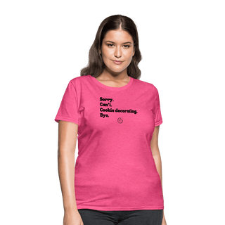 Cookie Decorating T-Shirt (Women's) - Women's T-Shirt | Fruit of the Loom L3930R - cookie-decorating-t-shirt-womens-2 - Eco-Friendly Tees, SPOD, t-shirt, t-shirts, Women - The Sugar Art