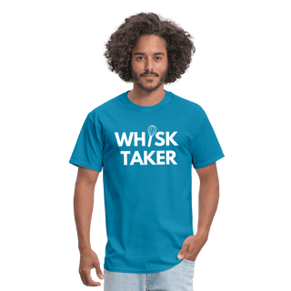 Whisk Taker T-Shirt (Unisex) - Unisex Classic T-Shirt | Fruit of the Loom 3930 - whisk-taker-t-shirt-unisex - Big & Tall, Eco-Friendly Tees, Men, SPOD, t-shirts - The Sugar Art