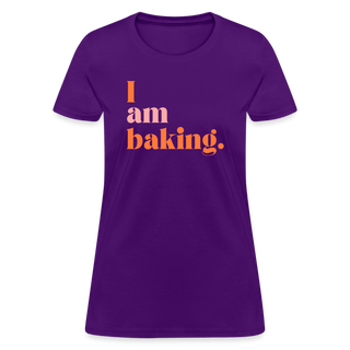 I am baking. T-Shirt (Women's) - Women's T-Shirt | Fruit of the Loom L3930R - i-am-baking-t-shirt-womens - Eco-Friendly Tees, SPOD, t-shirt, t-shirts, Women - The Sugar Art