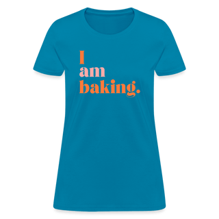 I am baking. T-Shirt (Women's) - Women's T-Shirt | Fruit of the Loom L3930R - i-am-baking-t-shirt-womens - Eco-Friendly Tees, SPOD, t-shirt, t-shirts, Women - The Sugar Art