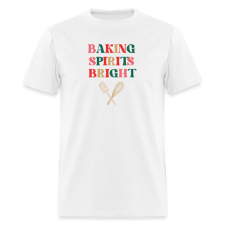 Baking Spirits Bright - Unisex Classic T-Shirt | Fruit of the Loom 3930 - baking-spirits-bright - Eco-Friendly Tees, SPOD, t-shirt, t-shirts, Women - The Sugar Art