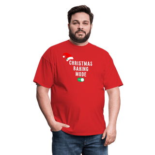 Christmas Baking Mode On T-Shirt - Unisex Classic T-Shirt | Fruit of the Loom 3930 - christmas-baking-mode-on-t-shirt - Eco-Friendly Tees, SPOD, t-shirt, t-shirts, Women - The Sugar Art