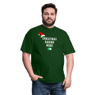 Christmas Baking Mode On T-Shirt - Unisex Classic T-Shirt | Fruit of the Loom 3930 - christmas-baking-mode-on-t-shirt - Eco-Friendly Tees, SPOD, t-shirt, t-shirts, Women - The Sugar Art