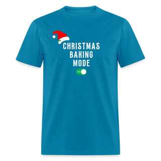 Christmas Baking Mode On T-Shirt - Unisex Classic T-Shirt | Fruit of the Loom 3930 - christmas-baking-mode-on-t-shirt - Eco-Friendly Tees, SPOD, t-shirt, t-shirts, Women - The Sugar Art