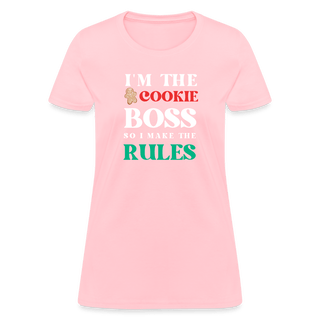 I'm The Cookie Boss T-Shirt (Women's) - Women's T-Shirt | Fruit of the Loom L3930R - im-the-cookie-boss-t-shirt-womens - Eco-Friendly Tees, SPOD, t-shirt, t-shirts, Women - The Sugar Art