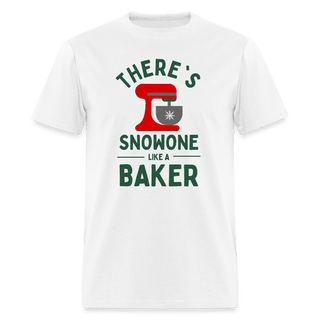 There's Snowone Like A Baker (Unisex) - Unisex Classic T-Shirt | Fruit of the Loom 3930 - theres-snowone-like-a-baker-unisex - Eco-Friendly Tees, SPOD, t-shirt, t-shirts, Women - The Sugar Art