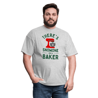 There's Snowone Like A Baker (Unisex) - Unisex Classic T-Shirt | Fruit of the Loom 3930 - theres-snowone-like-a-baker-unisex - Eco-Friendly Tees, SPOD, t-shirt, t-shirts, Women - The Sugar Art