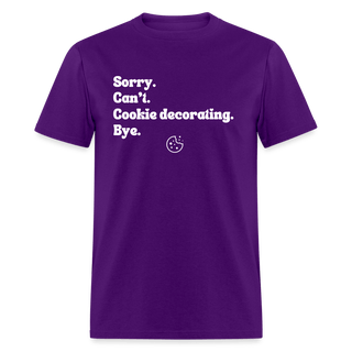 Cookie Decorating T-Shirt (Unisex) - Unisex Classic T-Shirt | Fruit of the Loom 3930 - cookie-decorating-t-shirt-unisex - Eco-Friendly Tees, SPOD, t-shirt, t-shirts, Women - The Sugar Art