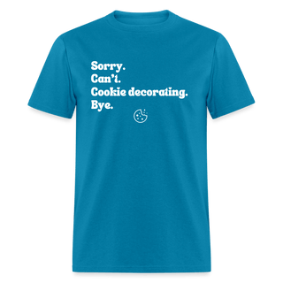 Cookie Decorating T-Shirt (Unisex) - Unisex Classic T-Shirt | Fruit of the Loom 3930 - cookie-decorating-t-shirt-unisex - Eco-Friendly Tees, SPOD, t-shirt, t-shirts, Women - The Sugar Art