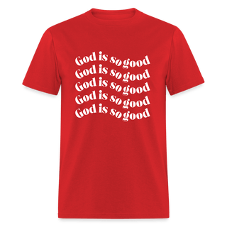 God Is So Good (Unisex) - Unisex Classic T-Shirt | Fruit of the Loom 3930 - god-is-so-good-unisex-1 - Eco-Friendly Tees, SPOD, t-shirt, t-shirts, Women - The Sugar Art