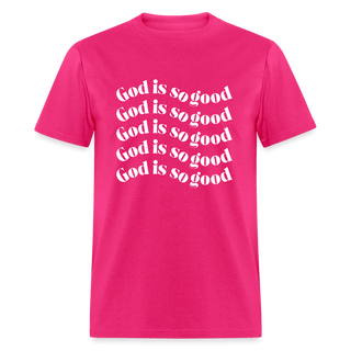 God Is So Good (Unisex) - Unisex Classic T-Shirt | Fruit of the Loom 3930 - god-is-so-good-unisex-1 - Eco-Friendly Tees, SPOD, t-shirt, t-shirts, Women - The Sugar Art