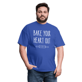 Bake Your Heart Out (Unisex) - Unisex Classic T-Shirt | Fruit of the Loom 3930 - bake-your-heart-out-unisex - Eco-Friendly Tees, SPOD, t-shirt, t-shirts, Women - The Sugar Art