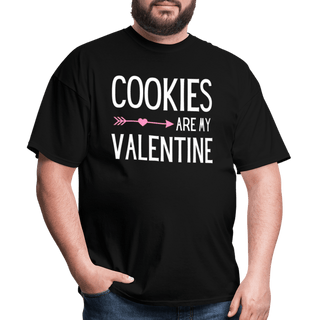 Cookies Are My Valentine - Unisex Classic T-Shirt | Fruit of the Loom 3930 - cookies-are-my-valentine - Men, SPOD, Sportswear, T-Shirts, Workwear - The Sugar Art