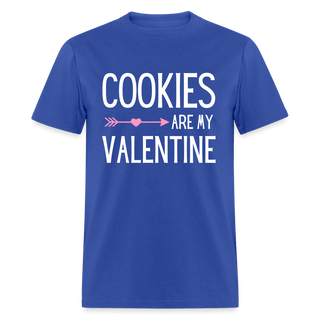 Cookies Are My Valentine - Unisex Classic T-Shirt | Fruit of the Loom 3930 - cookies-are-my-valentine - Men, SPOD, Sportswear, T-Shirts, Workwear - The Sugar Art