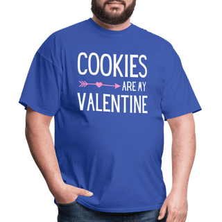 Cookies Are My Valentine - Unisex Classic T-Shirt | Fruit of the Loom 3930 - cookies-are-my-valentine - Men, SPOD, Sportswear, T-Shirts, Workwear - The Sugar Art