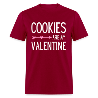 Cookies Are My Valentine - Unisex Classic T-Shirt | Fruit of the Loom 3930 - cookies-are-my-valentine - Men, SPOD, Sportswear, T-Shirts, Workwear - The Sugar Art