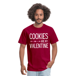 Cookies Are My Valentine - Unisex Classic T-Shirt | Fruit of the Loom 3930 - cookies-are-my-valentine - Men, SPOD, Sportswear, T-Shirts, Workwear - The Sugar Art