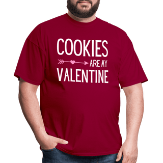 Cookies Are My Valentine - Unisex Classic T-Shirt | Fruit of the Loom 3930 - cookies-are-my-valentine - Men, SPOD, Sportswear, T-Shirts, Workwear - The Sugar Art