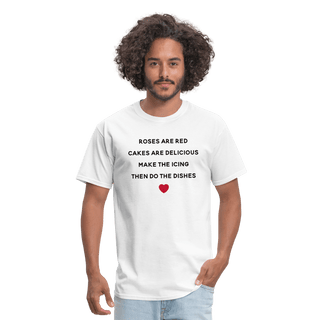 Roses are Red (Unisex) - Unisex Classic T-Shirt | Fruit of the Loom 3930 - roses-are-red-unisex - Men, SPOD, Sportswear, T-Shirts, Workwear - The Sugar Art