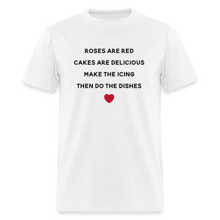 Roses are Red (Unisex) - Unisex Classic T-Shirt | Fruit of the Loom 3930 - roses-are-red-unisex - Men, SPOD, Sportswear, T-Shirts, Workwear - The Sugar Art