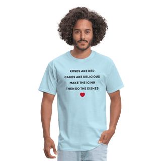 Roses are Red (Unisex) - Unisex Classic T-Shirt | Fruit of the Loom 3930 - roses-are-red-unisex - Men, SPOD, Sportswear, T-Shirts, Workwear - The Sugar Art