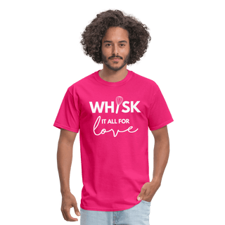 Whisk It All For Love T-Shirt (Unisex) - Unisex Classic T-Shirt | Fruit of the Loom 3930 - whisk-it-all-for-love-t-shirt-unisex - Eco-Friendly Tees, SPOD, t-shirt, t-shirts, Women - The Sugar Art