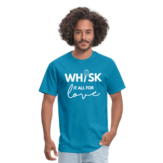 Whisk It All For Love T-Shirt (Unisex) - Unisex Classic T-Shirt | Fruit of the Loom 3930 - whisk-it-all-for-love-t-shirt-unisex - Eco-Friendly Tees, SPOD, t-shirt, t-shirts, Women - The Sugar Art